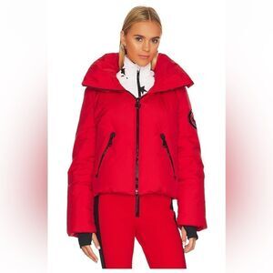 Goldbergh Porter Ski Jacket NWOT US 4 Flame Red Waterproof